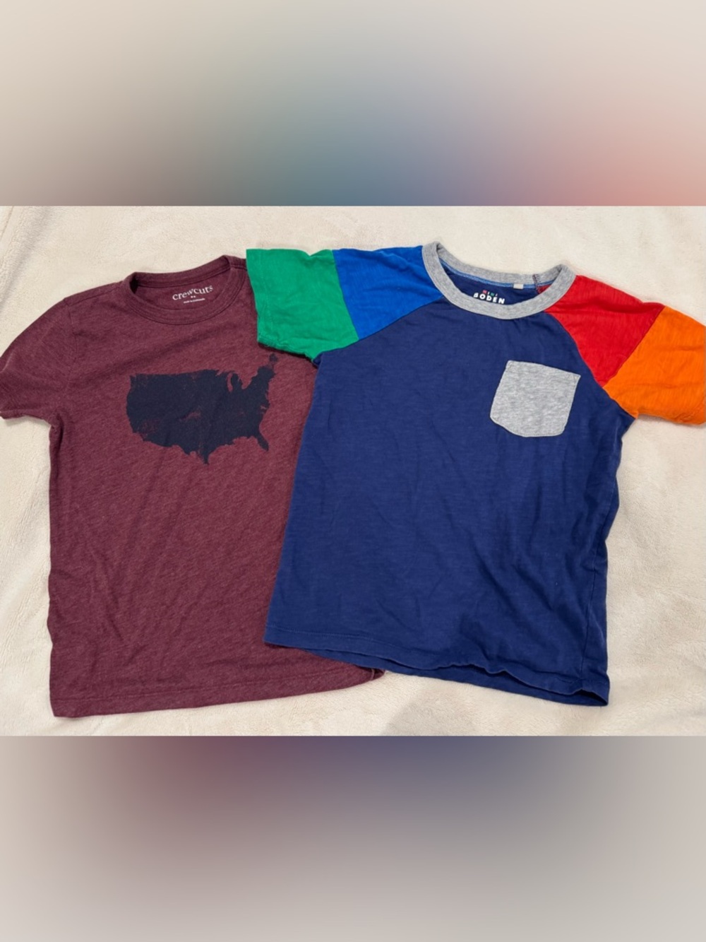 J CREW CREWCUTS AND BODEN short sleeve shirts. Fits 6-7.